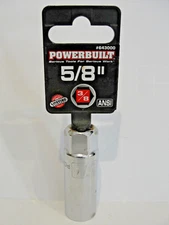 Powerbuilt 3/8" Drive 5/8-Inch Spark Plug Socket # 643000