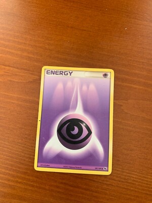 Psychic type Pokémon cards; HOLO and Reverse HOLO cards included