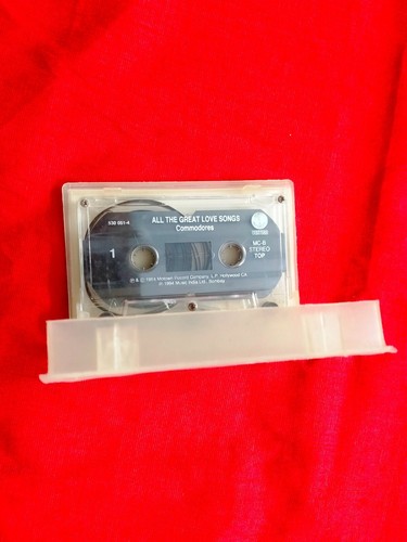 Commodores All The Great Love Songs RARE Cassette tape INDIA clamshell 1994 - Picture 4 of 4