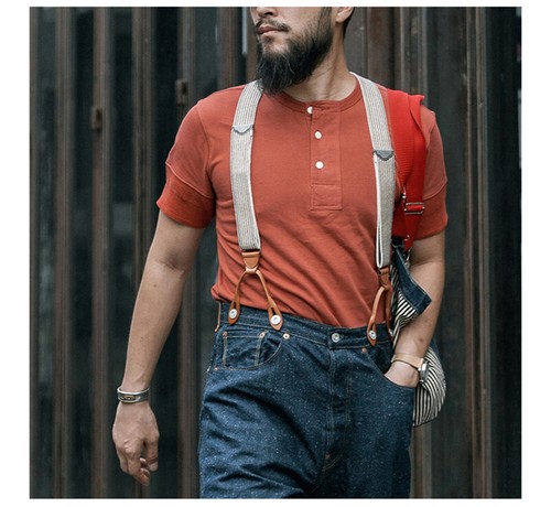 Bronson T-Shirt Vintage Thread Men Tee Thick Short Sleeve Cotton T-Shirts - Picture 38 of 43