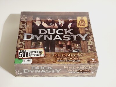 Duck Dynasty Redneck Wisdom Family Party Game Exclusive Cards Cardinal 2013 NIB