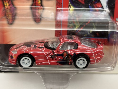 Johnny Lightning CHASE WHITE LIGHTNING Spider-Man Marvel 1999 Dodge Viper GTS - Picture 4 of 16