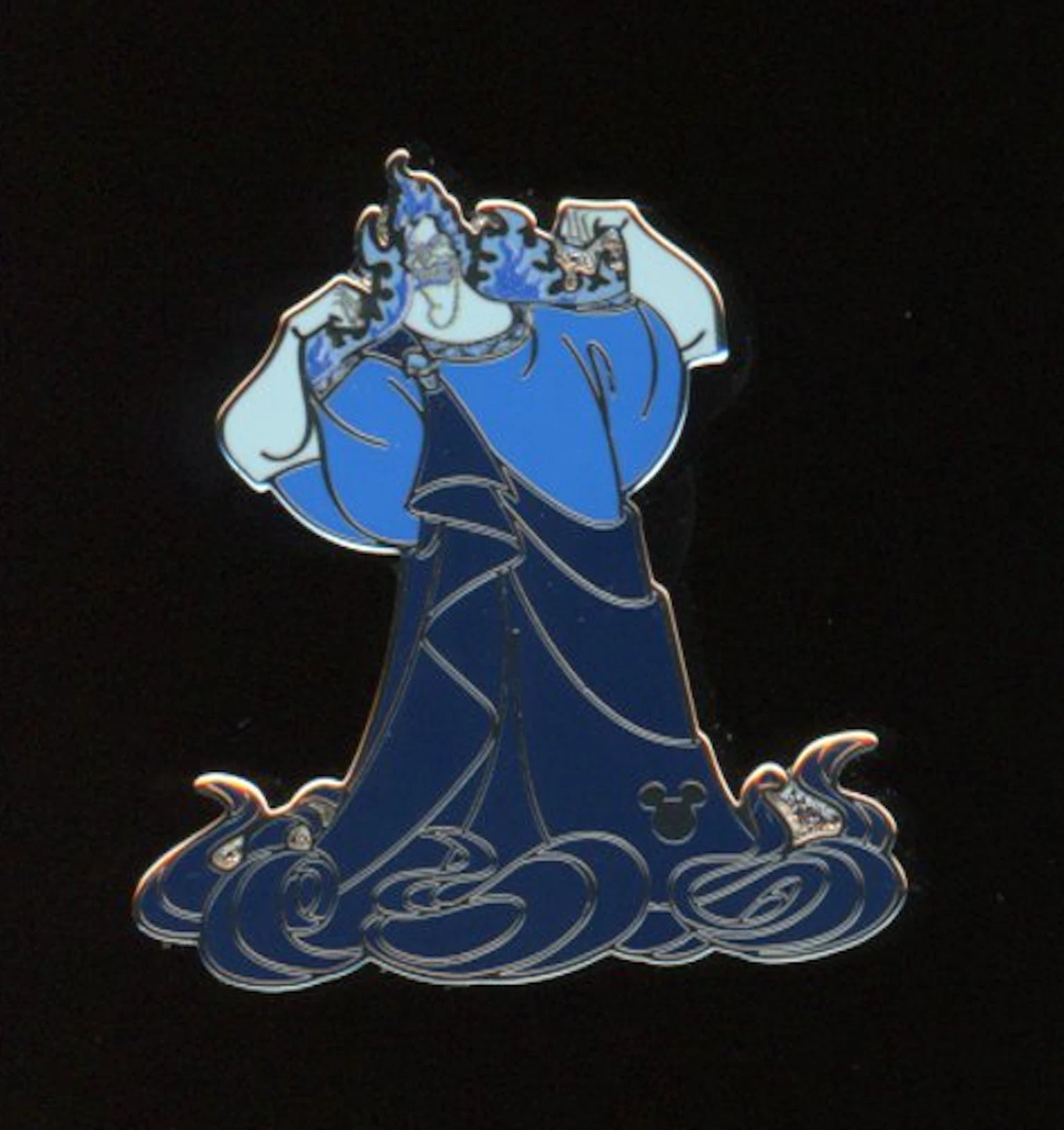 2025 WDW Disney World Blue Color Story Hercules Hades Hidden Mickey Pin