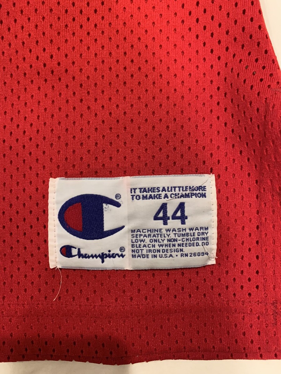 Michael Jordan 23 Champion Jersey Authentic 1996 Gold 50th