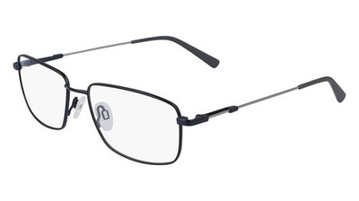NEW Flexon FLEXON H6001 N Eyeglasses 413 Midnight Navy 100% AUTHENTIC