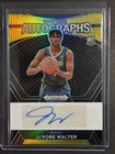 Ja'Kobe Walter 2024 Panini Prizm Draft Picks RC Auto Black Gold /5! Raptors 🔥🔥