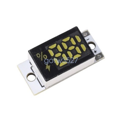 1-4S Li Battery Capacity Indicator Module Smart Button Percentage Display Module