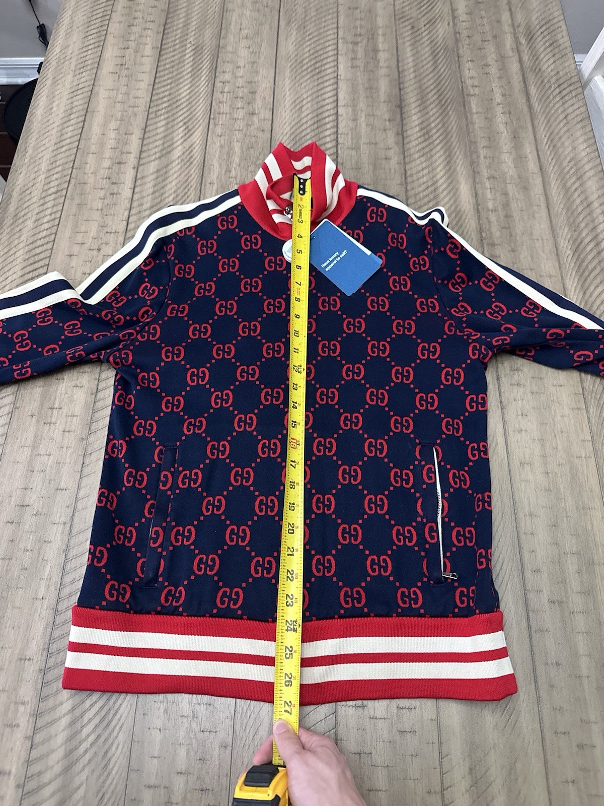 Gucci Monogram Track Jacket Size Large Runs Small - image 7