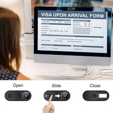 Natipo Ultra-Thin Webcam Cover Slide 3-Pack Privacy Camera Shutter for Laptop