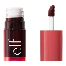 e.l.f. Sheer For It Blush Tint, Multi-Use, Long-Lasting Lip & Cherry Cola 