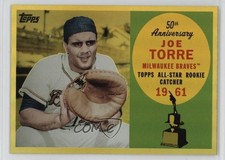 2008 Topps All Rookie Team 50th Anniversary Gold 40/99 Joe Torre #AR75 HOF p8v
