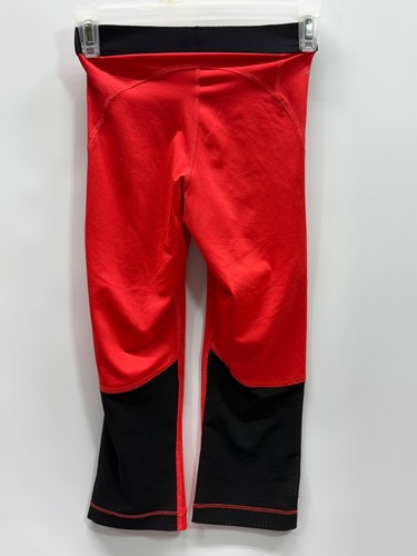 Nike Pro Dri-FIT Compression Tights Red Black Youth XS Boys Girls Athletic - Picture 2 of 5