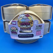 Lot Of 5 RMS Cherry Blossom Scented Pink Holographic Mystery Dumpling Squishy