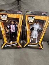 WWE Legends Elite Mattel  Series figures 22 Muhammad Ali Captain Lou Albano new