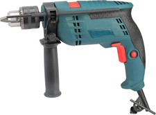 1/2" Corded Impact Hammer Drill - 9 AMP 1050W DIY Power Tool, 0-3000 RPM & 0-45