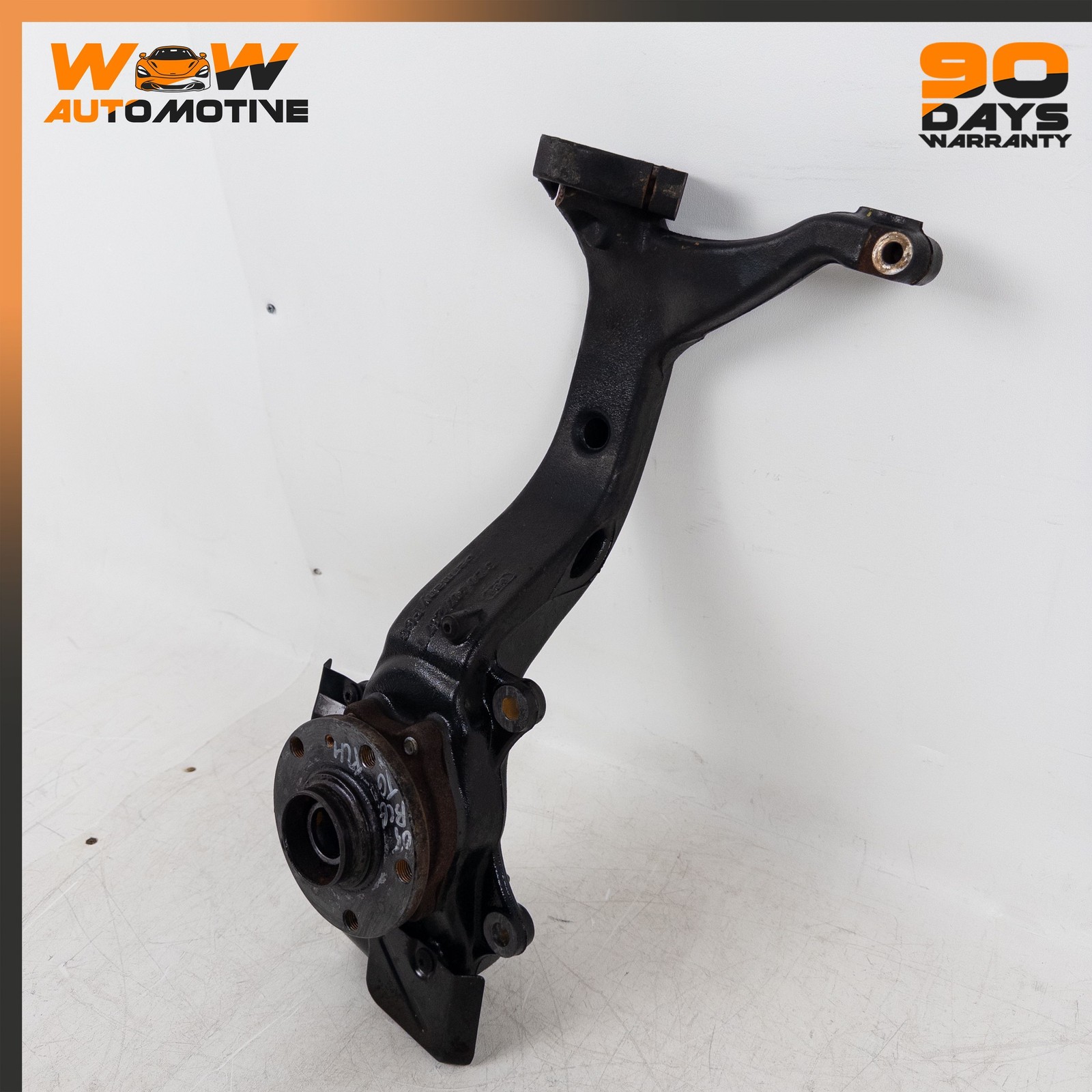 04-13 BENTLEY CONTINENTAL GT FRONT LEFT DRIVER SIDE STEERING KNUCKLE HUB OEM