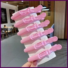 6/8pcs Salon Alligator Hair Clips Professional Sectioning Clamps
