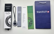 Swatch x Audemars Piguet Royal Pop Ocho Negro Quartz Black Watch Box Papers