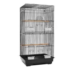 i.Pet Bird Cage Large Bird Cages Aviary Budgie Cage Parrot Pet Small Stand 88CM