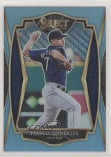 2021 Panini Select Premier Carolina Blue Prizm 23/35 Marco Gonzales #156 2p7