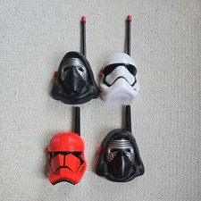 2 sets of Star Wars Kylo Ren First Order Trooper Kids Walkie Talkies