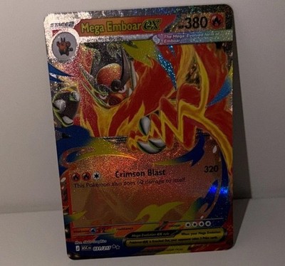 Mega Emboar ex 031/217 Me: Ascended Heroes Holo | eBay