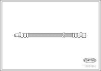 Bremsschlauch Corteco 19034261 FüR Mercedes Klasse 638 Sprinter B904 5 408 Cdi