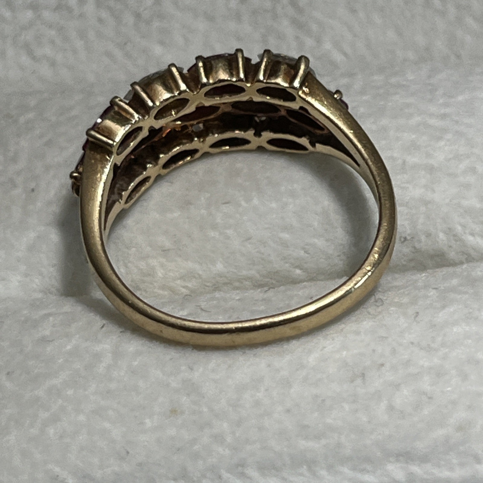 Ruby Ring 14k Gold - image 9