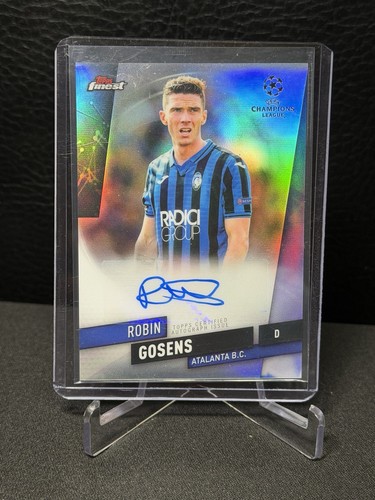 2019-20 Topps Finest UEFA Champions League Finest Robin Gosens #FA-RG Auto