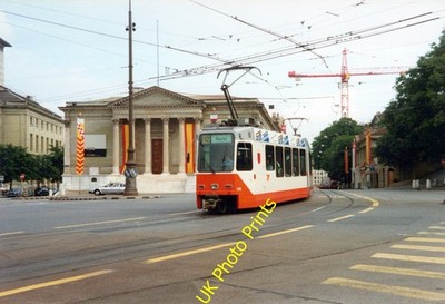 Straßenbahn Foto 6x4 Strassenbahn - Genf Schweiz Bild 8. Juli 1989