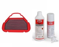BMC Sportluftfilter Luftfilter+Reiniger Set FüR Yamaha YZF-R6 RJ05 Bj. 2003-2004