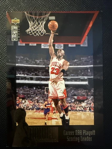 New Listing1995-96 Upper Deck Basketball Michael Jordan Gold Foil Card #JC11