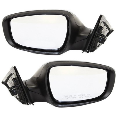Mirror Pair For 2012-2013 Hyundai Veloster Primed Left Right Paintable