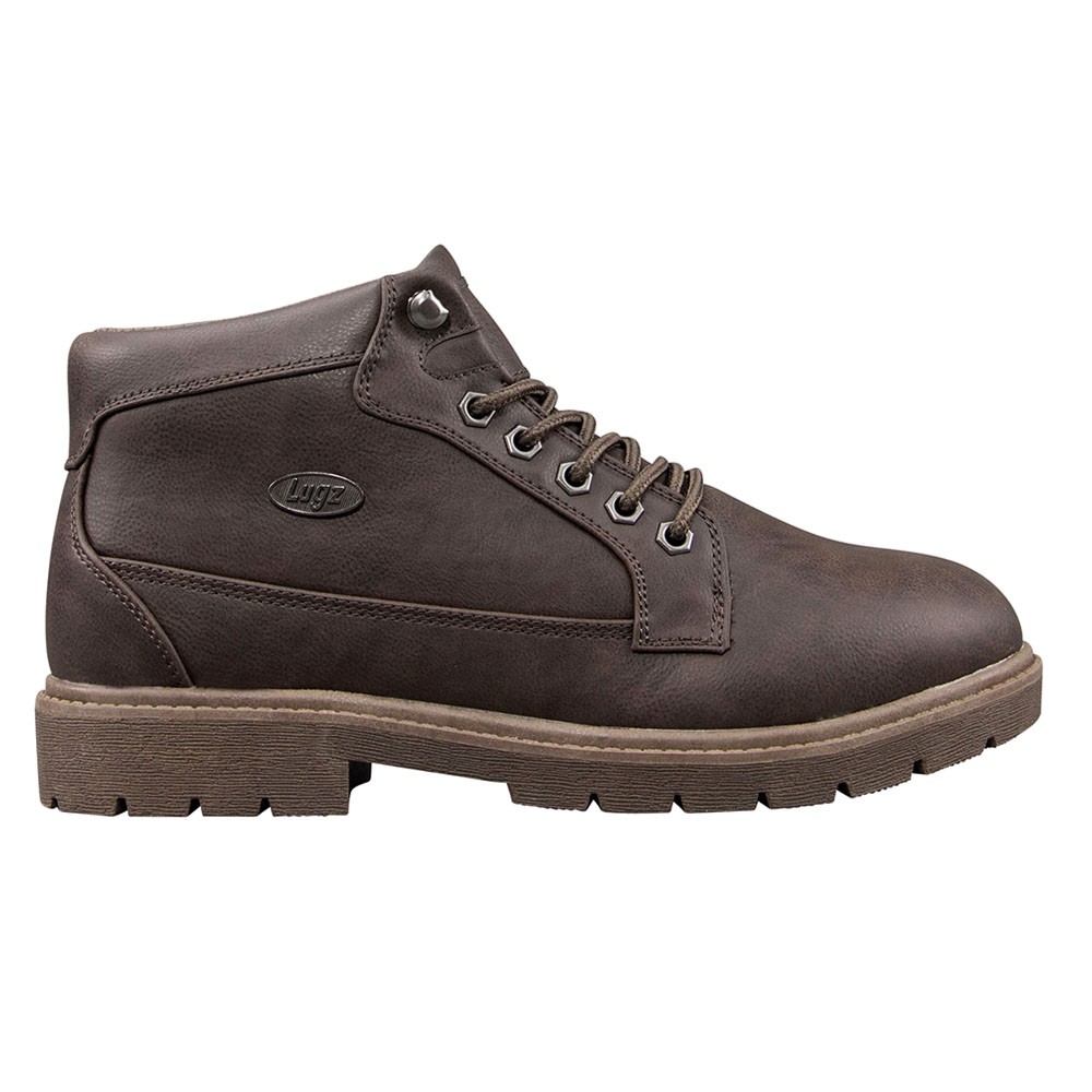 Lugz Mantle Mid Round Toe Chukka  Mens Brown Casual Boots MMANTMGD-2059