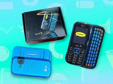 Vintage Y2K LG Keyboard Cell Phone.Works.