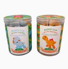 NEW Scentsy Buddy Clips Scented Serra Stegosaurus Terra Triceratops Dinosaur LOT