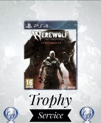 Werewolf The Apocalypse Earthbound PS4/PS5 Platin Trophy Service