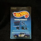 Hot Wheels vintage 1988 Workhorses Sheriff Patrol carded #9526
