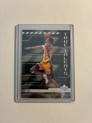 2000 Upper Deck Kobe Bryant True Talents Lakers NBA!