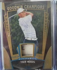 2015 Goodwin Champions Tiger Woods Shirt w/Label Memorabilia #'d 7 / 10