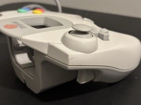 Original SEGA Dreamcast Controller White Gray OEM HKT-7700 In Box Tested & Works