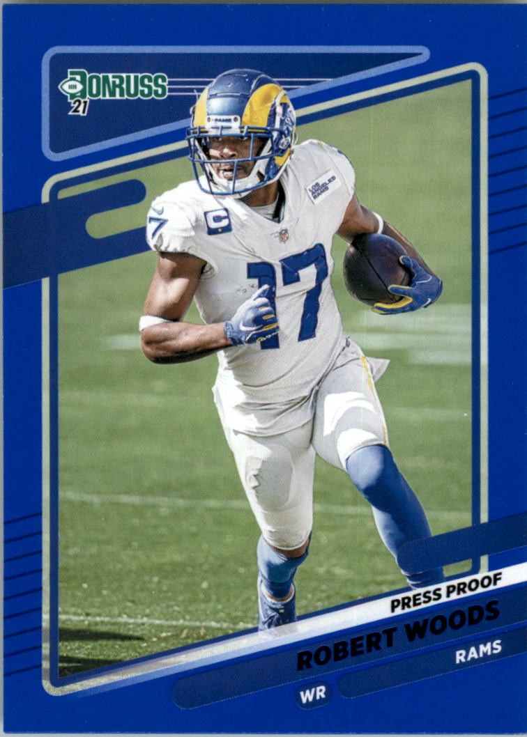 2021 Donruss Press Proof Blue #144 Robert Woods - FB