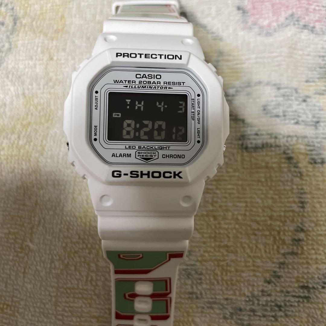 CASIO G-SHOCK buddix ホワイト (ファンタ✖️Gショック) Casio G-Shock Buddix White Fanta DW5600 Collaboration Used