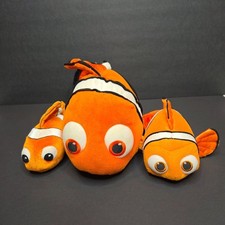 Disney Pixar Finding Nemo Plush Lot of 3 Disney Store Exclusives