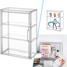 Schaukasten Vitrine Acryl Vitrine mit Magnettür 3Schicht Schaukasten für Figuren