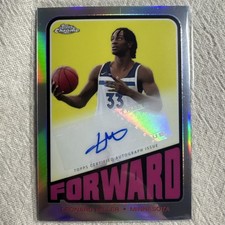 2024 Topps Chrome 1972 Auto Leonard Miller Minnesota 