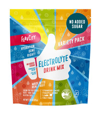 FlavCity Electrolytes Powder 28 Stick Packs Sugar-Free Keto Gluten-Free