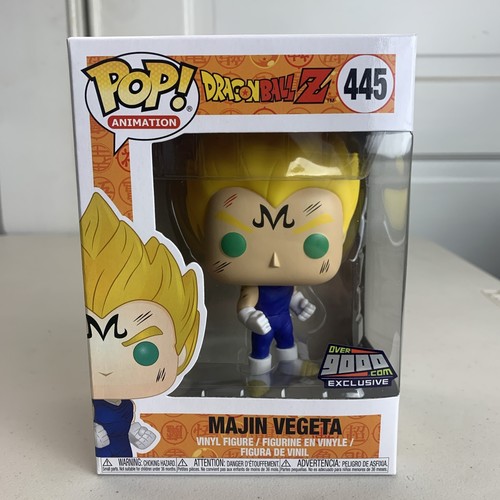 FUNKO POP Animation Majin Vegeta Dragon Ball Z 445 Over 9000.com Exclusive