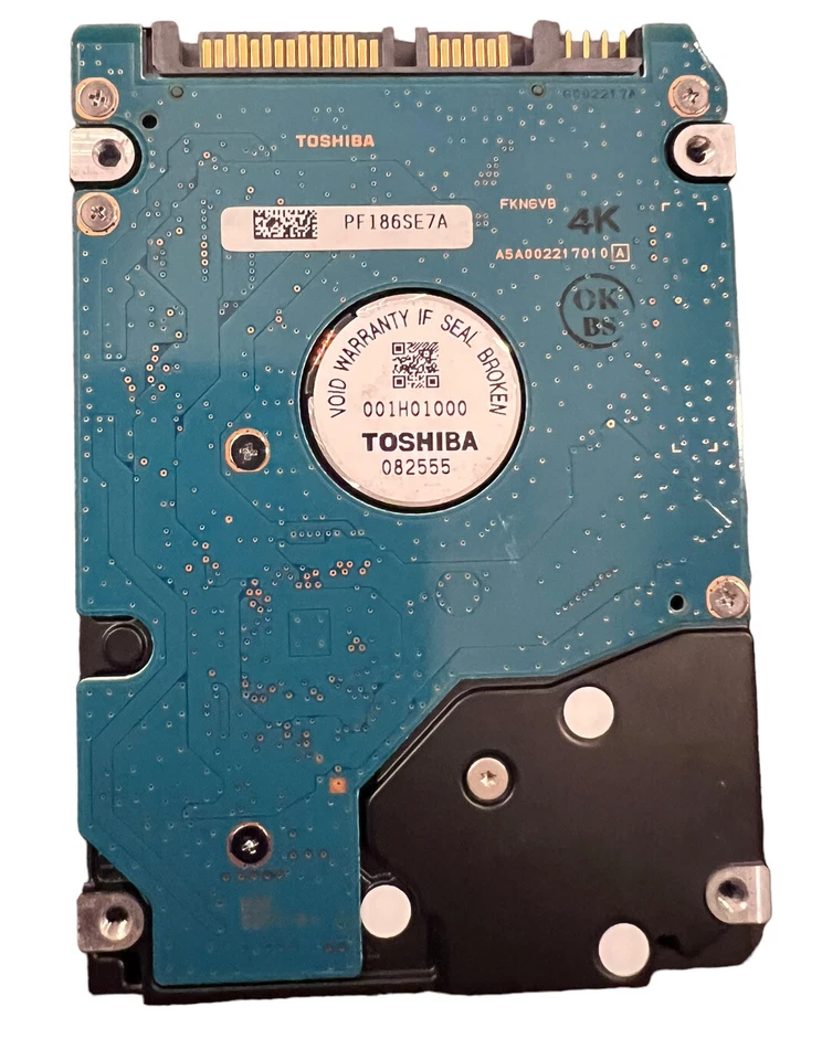 Toshiba MK8052GSX 80GB Internal SATA 5400RPM 2.5" (HDD2H05) HDD - Image 2 of 2