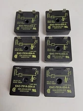 EAC-701A-004-A DELAY ON MAKE TIMER RELAY. LOT OF 6.